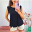Camiseta Negra Volantes